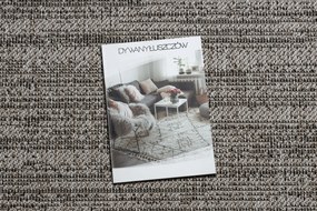 Covor sisal Floorlux 20389 argint si negru melange