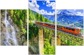 Tablou - Matterhorn, Zermatt, Valais, Elveția (90x60 cm)