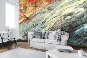 Fototapet - Abstracție în culori pastel (254x184 cm)