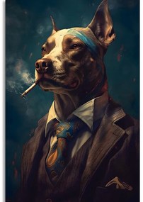 Tablou animal gangster câine