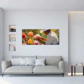 Tablou - Grădinar (120x50 cm)