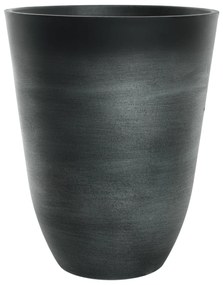 Ghiveci, plastic / gri, PIEDOR