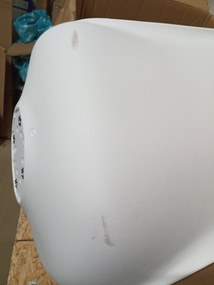 OFERTA Scaun alb BALI MARK cu picioare din fag Clasa II