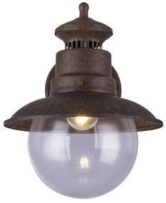 Aplica de exterior clasica cu IP44 SELLA ruginie 3272R GL