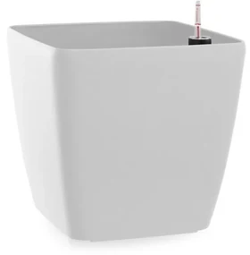 Ghiveci cu autoirigare Flower Lover  Quadrato matalb, 24 cm, 24 cm