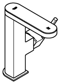 GROHE 23958003 - Baterie PLUS, mărime M, crom lucios