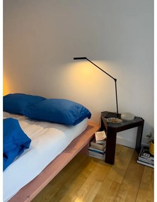 Pat matrimonial roz deschis din lemn masiv de pin cu somieră 140x200 cm Japan – Karup Design