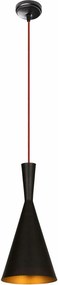 Lustra ELMAS 3541, negru, metal, 19x40-140 cm