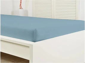 Cearsaf jersey ALVORA 180x200 cm albastru deschis