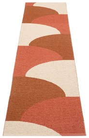 Covor tip traversă pentru interior și exterior cărămiziu 70x270 cm Hill Brick Rust – Pappelina