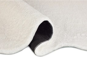 Covor alb lavabil 160x230 cm Mellow – Universal