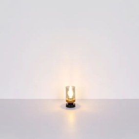 Lampă de masă FINCA 1xE27/40W/230V metal/lemn Globo 15557T