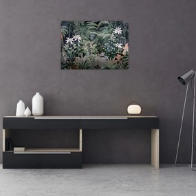 Tablou - Model de junglă pictat (70x50 cm)
