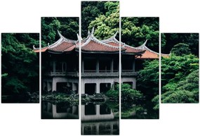 Tablou cu grădina japoneză națională (150x105 cm)