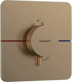 Baterie dus termostatata incastrata bronz periat Hansgrohe ShowerSelect Comfort Q
