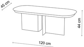 Măsuță cafea Sintuanta C (maro). 1127433