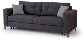Set canapea extensibila de 210cm si fotoliu alya