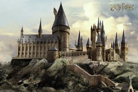 Poster de artă Harry Potter - Hogwarts