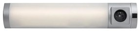 Corp de iluminat LED cu priză pentru corpuri de bucătărie Rabalux 78038 SOFT 2E LED/5W/230V 4000K 45 cm argintiu