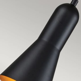 Lustră pe cablu Elstead ETOILE-P-S-MB ETOILE 1xE27/60W/230V d. 13,3 cm negru