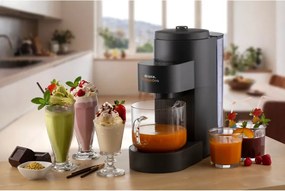 Aparat pentru prepararea laptelui vegetal Ariete My Veggie Drink 0650/00, 1200 W, 1,5 litri, Autocuratare, Timer, Negru