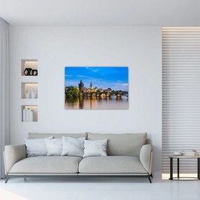 Tablou cu podul Carol (90x60 cm)