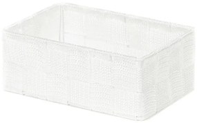 Organizator depozitare Compactor TEX 18 x 12 x 7 cm, alb