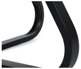 Măsuță de cafea în culoare naturală rotundă cu blat cu aspect de lemn de stejar ø 80 cm Cesura – Unique Furniture