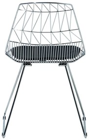 Set 2 buc. scaune pentru sufragerie Harlem (argint). 1009952