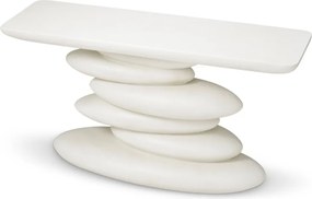 Consola design LUX Azura alb