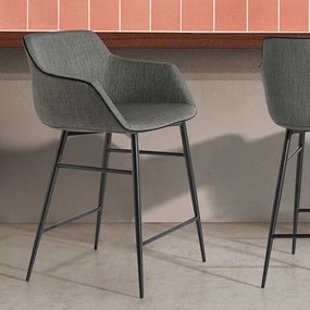 Scaun de bar tapitat design italian Tomika