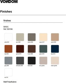 Ghiveci plante, flori design decorativ modern pentru amenajari interioare si exterioare, BLOW PLANTER 55019R Vondom