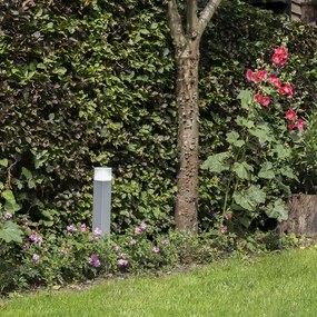 Lampă de podea modernă pentru exterior gri 50 cm IP44 - Denmark