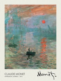 Reproducere Impression, Sunrise (1872), Claude Monet