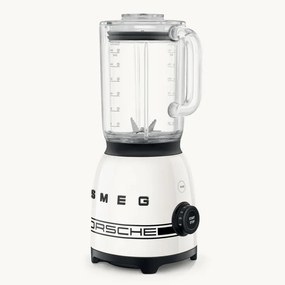 Blender Smeg Porsche BLF03PCWEU, 800 W, 1,5 l, 18 000 rpm, 4 programe, 4 viteze + Impuls, Otel inoxidabil, Alb