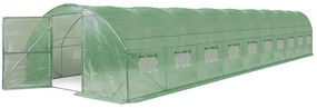 Tunel cu folie verde 4x18m Garden Point