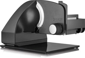 Feliator mezeluri Graef Master M95, 170 W, 0-20 mm, Lama de 170 mm, Otel inoxidabil, Accesoriu combinat, Negru