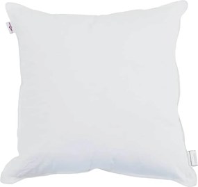 vidaXL Pernă cu pernă Alb 80 x 80 cm Bumbac