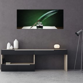 Tablou cu stilou sriind (120x50 cm)