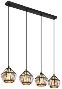 Lustră pe cablu LOIS 4xE14/40W/230V Globo 54359-4H