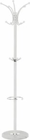 Cuier pom ALAN NEW, alb, metal/marmura, 37x175 cm