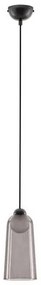 Pendul LED modern, Metal, Negru, Acrilic, DIONE