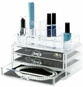 Compactor Organizator mare pentru cosmetice, 3sertare