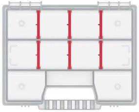 Organizator servieta 19,5 x 15,5 x 3,5 cm, alb