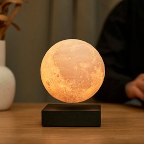 Veioză neagră LED (înălțime 14 cm) Moon – Gingko