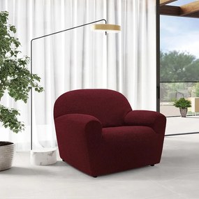 Huse super elastice HARMONIA bordo fotoliu (l. 70 - 110 cm)