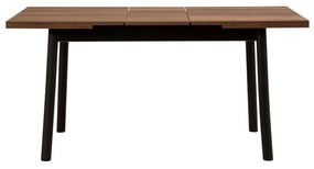 Set mobilier sufragerie Duvasa 9 (negru) (pentru 4 persoane). 1093809