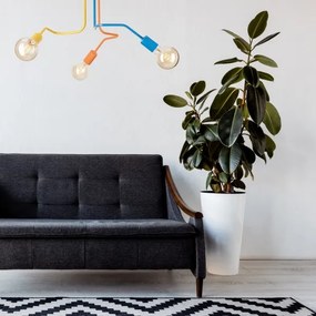 Lustră aplicată MATYLDA 3xE27/60W/230V colorat