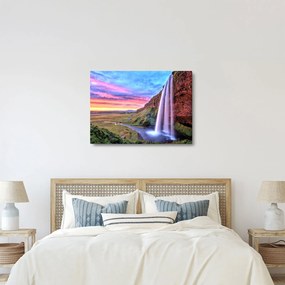 Tablou - Cascada Seljalandsfoss (70x50 cm)