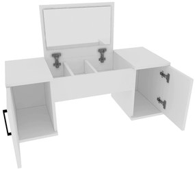 Masă de toaletă Lumami 2 (pin atlantic + Negru) . 1094096